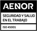 Logotipo seguridad y salud en el trabajo iso 45001